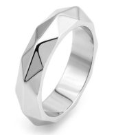 Men's Matrix Ring - Silver
