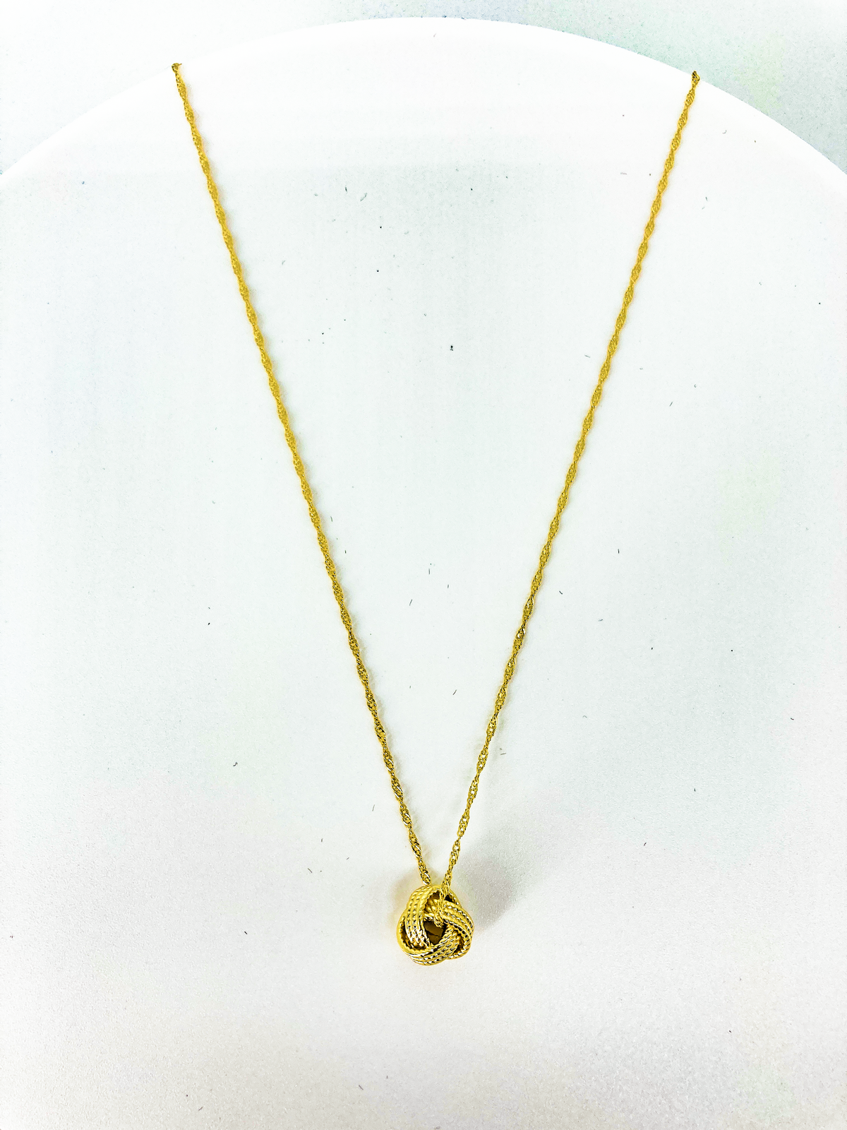 “Knot Your Babe” Gold Necklace